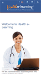 Mobile Screenshot of health-e-learning.com